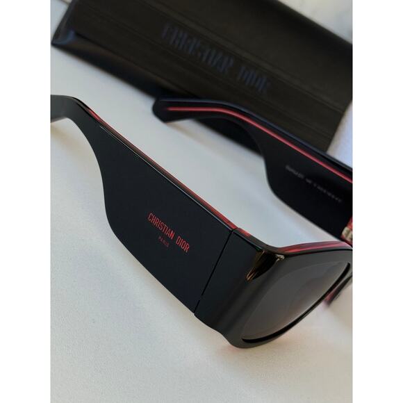 NEW Dior DiorNuit S1I Oversized Sunglasses in Black Pink main image 7